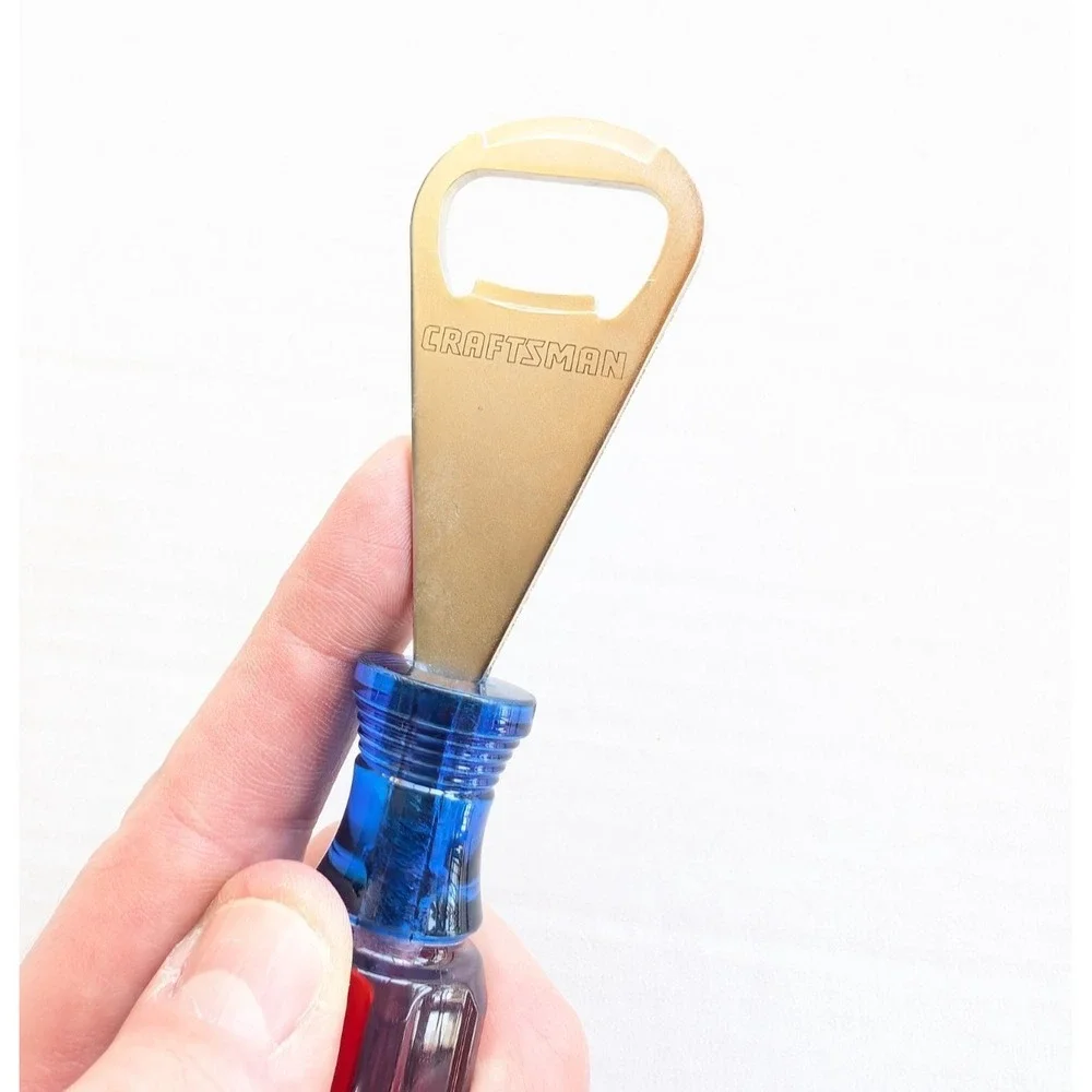 Craftsman Screwdriver Handle Bottle Opener Tool Stainless Steel 41626 USA‎